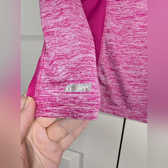 Danskin Now Womens Small (4-6) Fitted Long Sleeve Active Top Pink - Picture 4 of 8